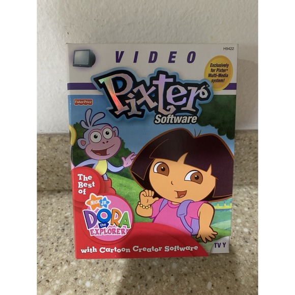 Other - Pixter Video Software Dora The Explorer Fisher Price Nick Jr New In Package